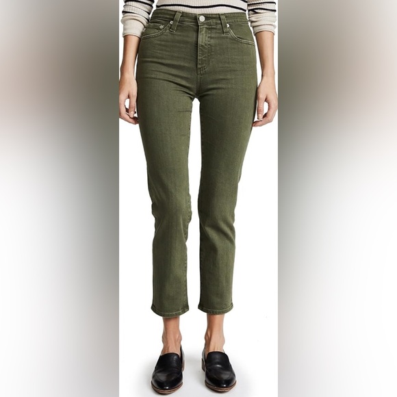 AG Isabelle Vintage High Rise Straight 10 year Sulphur Desert Pine - Picture 11 of 12